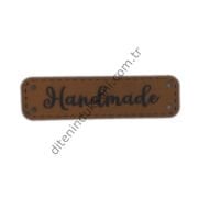 Handmade Deri Etiket - 20 Adet