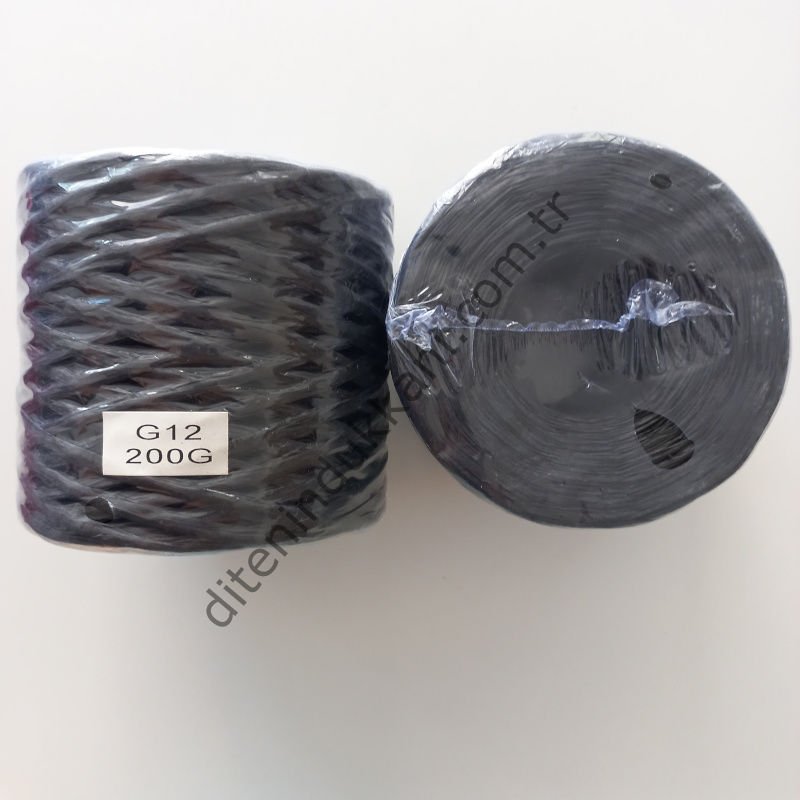 İthal Rafya 200gr - G12 – Siyah