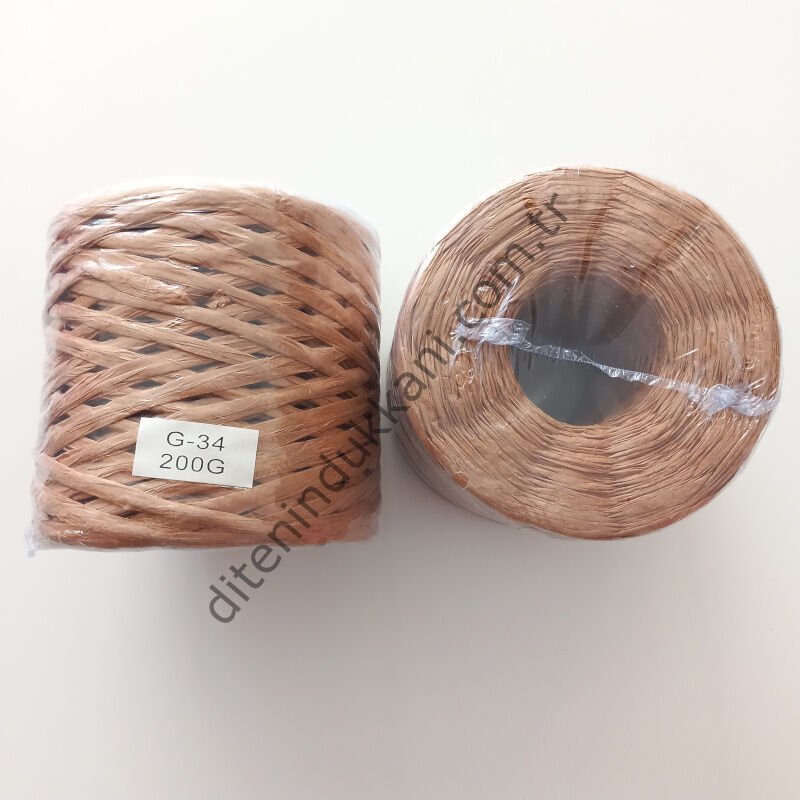 İthal Rafya 200gr - G34 – Kahve