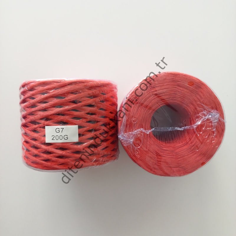 İthal Rafya 200gr - G7 – Kırmızı