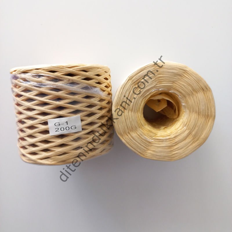 İthal Rafya 200gr – G1 – Sarı