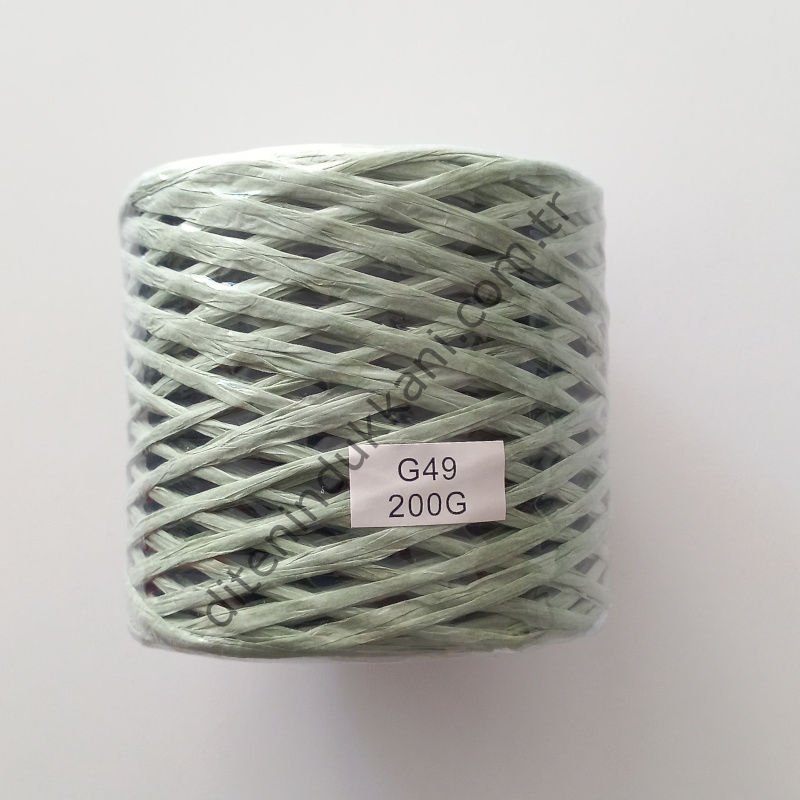 İthal Rafya 200gr - G49 – Yeşil